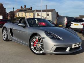 PORSCHE 718 BOXSTER 2017 (17) at Springfield Garage Knottingley